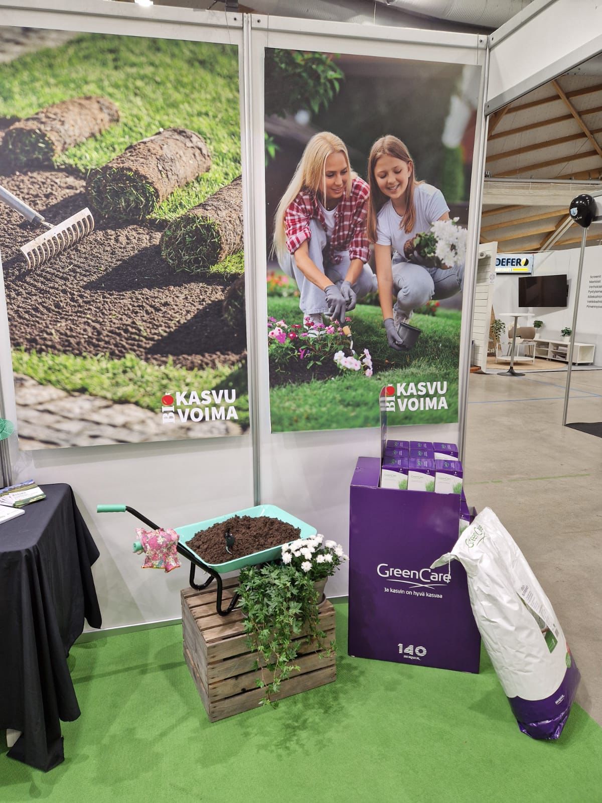 Biokasvuvoima Oy Rakentaja Oulu 2025 -messuilla 11.-13.4.2025