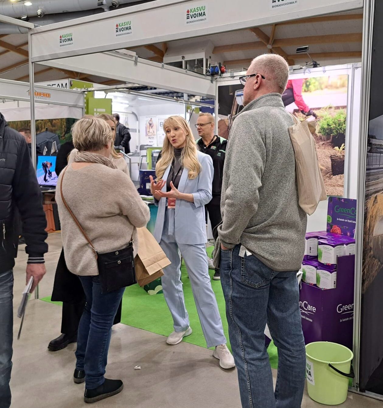 Biokasvuvoima osallistui Oulun Rakentaja 2025 -messuille