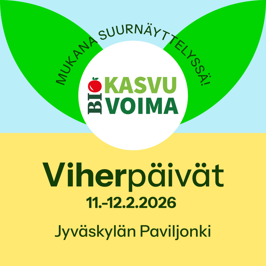 Biokasvuvoima Viherpäivillä 2026 